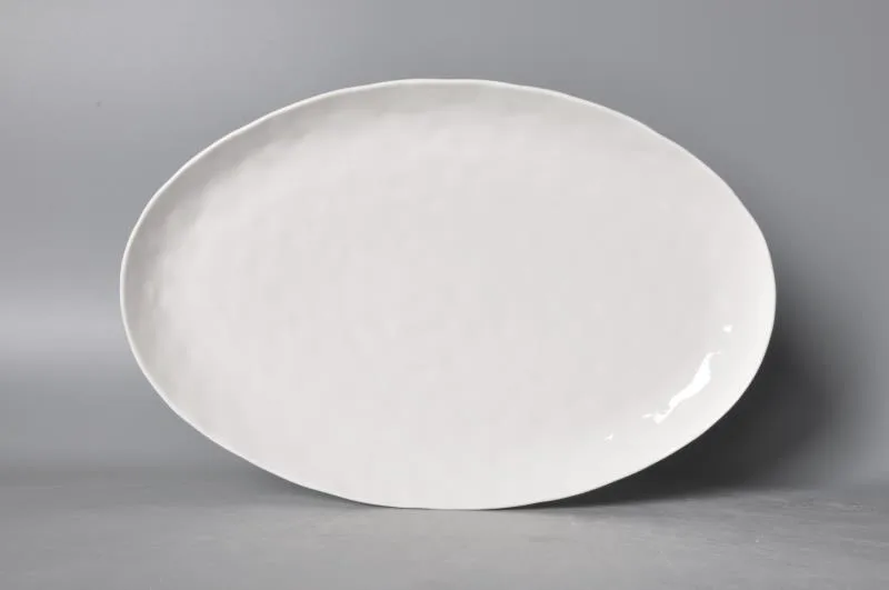 Πιατέλα Οβάλ Πορσελάνης 50,5x33,5εκ. Magna CRYSPO TRIO 37.150.06 (Υλικό: Πορσελάνη, Χρώμα: Λευκό) - CRYSPO TRIO - 37.150.06
