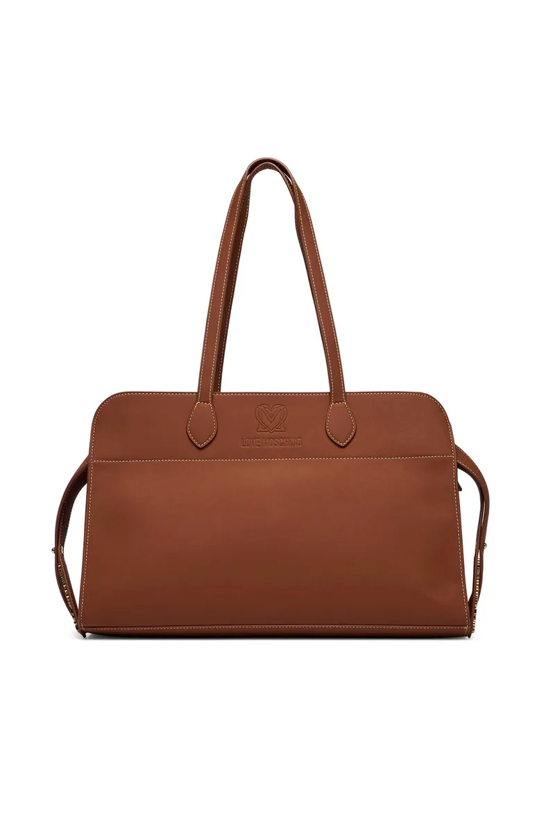 Love Moschino γυναικεία τσάντα tote με ανάγλυφο λογότυπο - JC4271PP0OKI0 Ταμπά