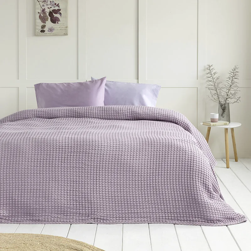 Κουβέρτα Πικέ King Size 240X260 Nima Comfy Warm Lilac (240x260)