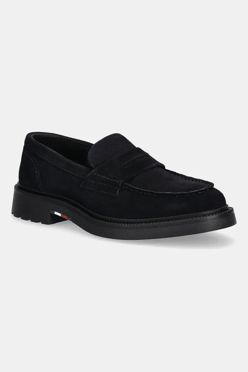 Μοκασίνια σουέτ Tommy Hilfiger HILFIGER COMFORT LWT SDE LOAFER