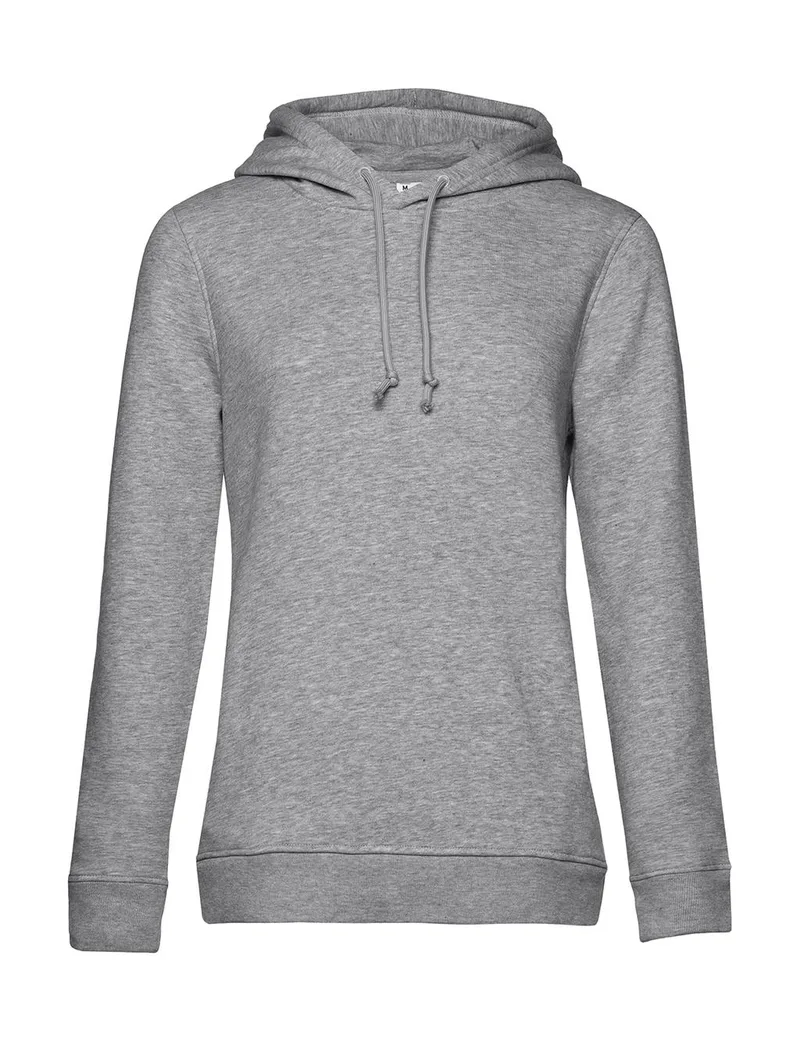Γυναικείο Φούτερ WW34B B & C Organic Crewneck Heather Grey