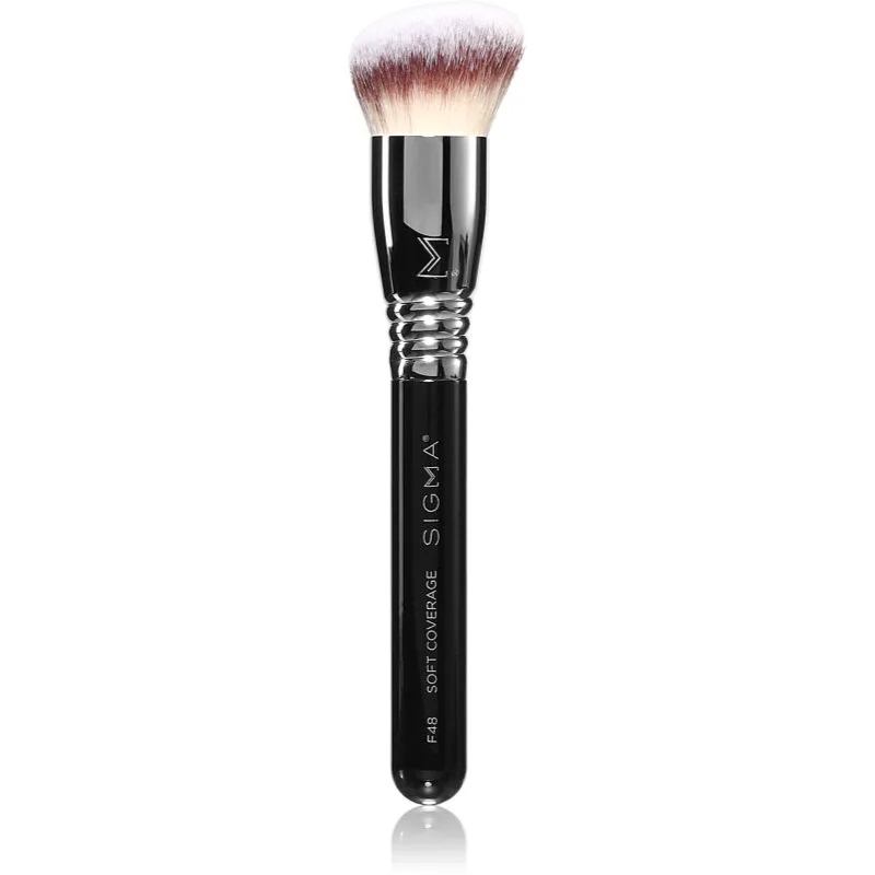 Sigma Beauty Face F48 Soft Coverage πινέλο για κρεμώδη και ρευστό μεικ απ 1 τμχ