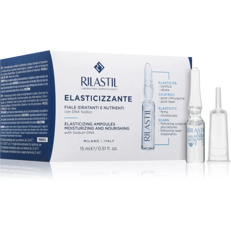 Rilastil Elasticizzante αμπούλα αύξηση της ελαστικότητας του δέρματος 10x1.5 ml