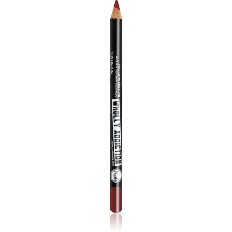 J.Cat Beauty Wholly Addiction μολύβι περιγράμματος για τα χείλη απόχρωση 210 Red Hot 1.76 γρ