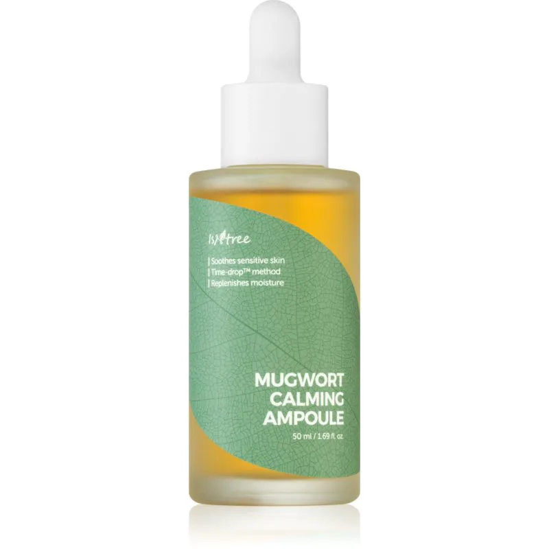Isntree Real Mugwort καταπραϋντικός ορός για ευαίσθητη και ερεθισμένη επιδερίδα 50 ml