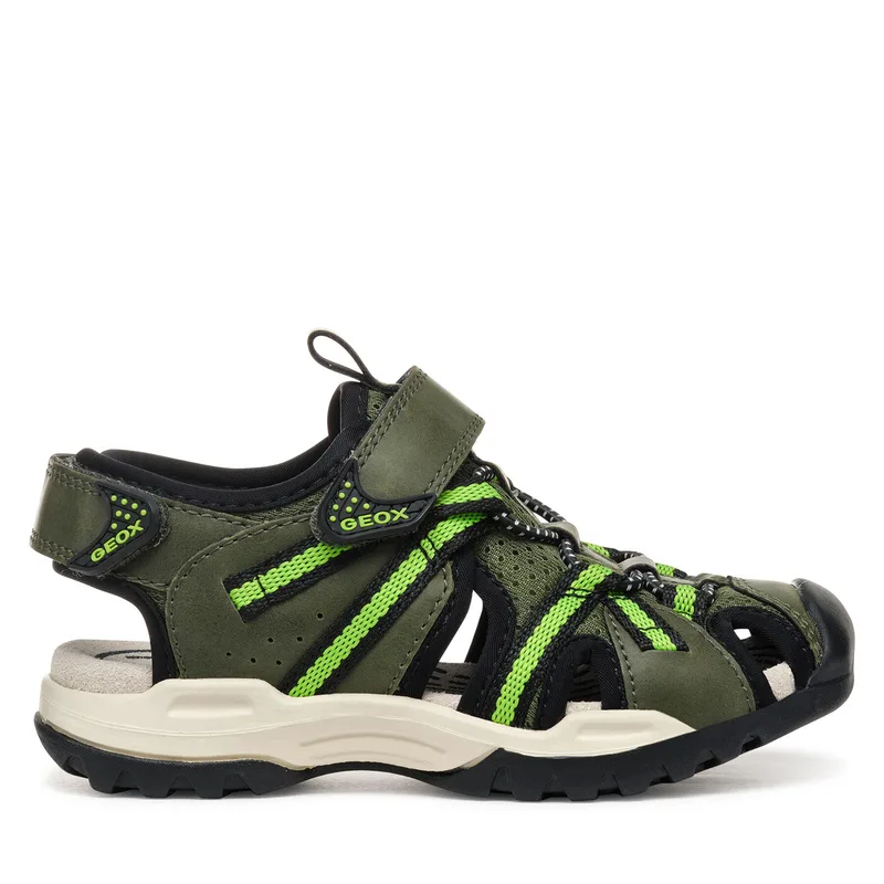 Σανδάλια Geox Jr Borealis J450RB 014ME C3222 M Χακί
