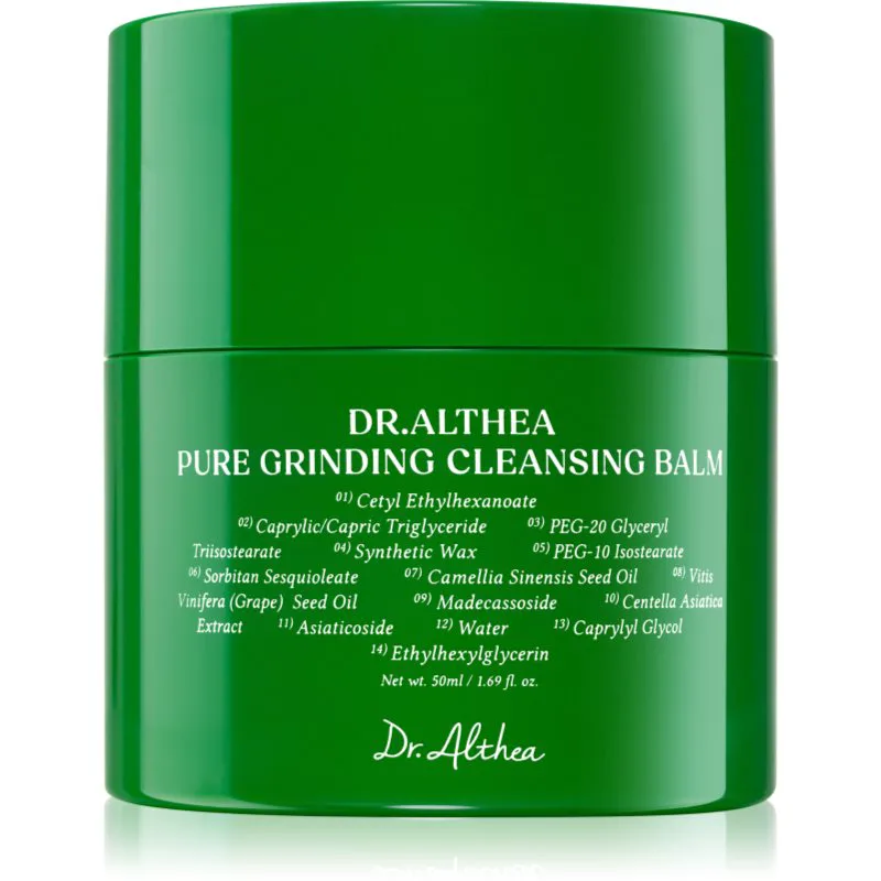 Dr. Althea Pure Grinding Cleansing Balm βάλσαμο για ντεμακιγιάζ και καθαρισμό με καταπραϋντική δράση 50 ml