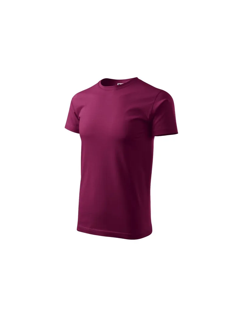 Malfini Basic Ανδρικό Διαφημιστικό T-shirt Κοντομάνικο σε Φούξια Χρώμα MLI-12943