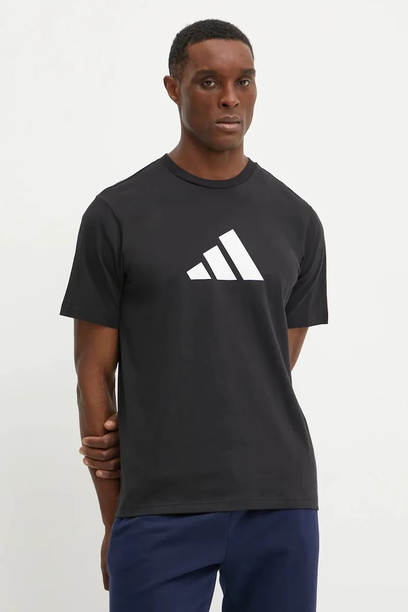 Βαμβακερό μπλουζάκι adidas Future Icons