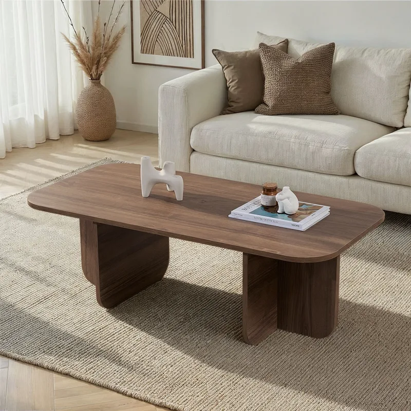 Τραπεζάκι Σαλονιού Akira - Venezia Walnut 838Nrd1117 (120x41x60 cm)