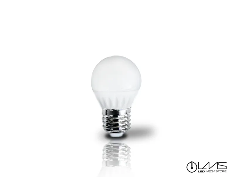 Λαμπτήρας LED Ε27 5 Watt Bulb Milky Ψυχρό Λευκό 05702