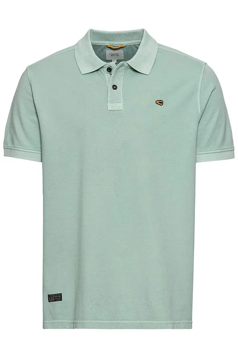 Camel Active Ανδρικό Κοντομάνικο Polo T-Shirt 409965 Aqua