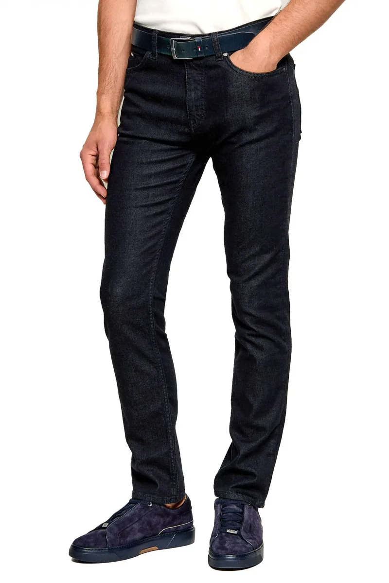BOSS ΠΑΝΤΕΛΟΝΙ JEANS SLIM FT H-Delaware_RMW ΜΑΥΡΟ
