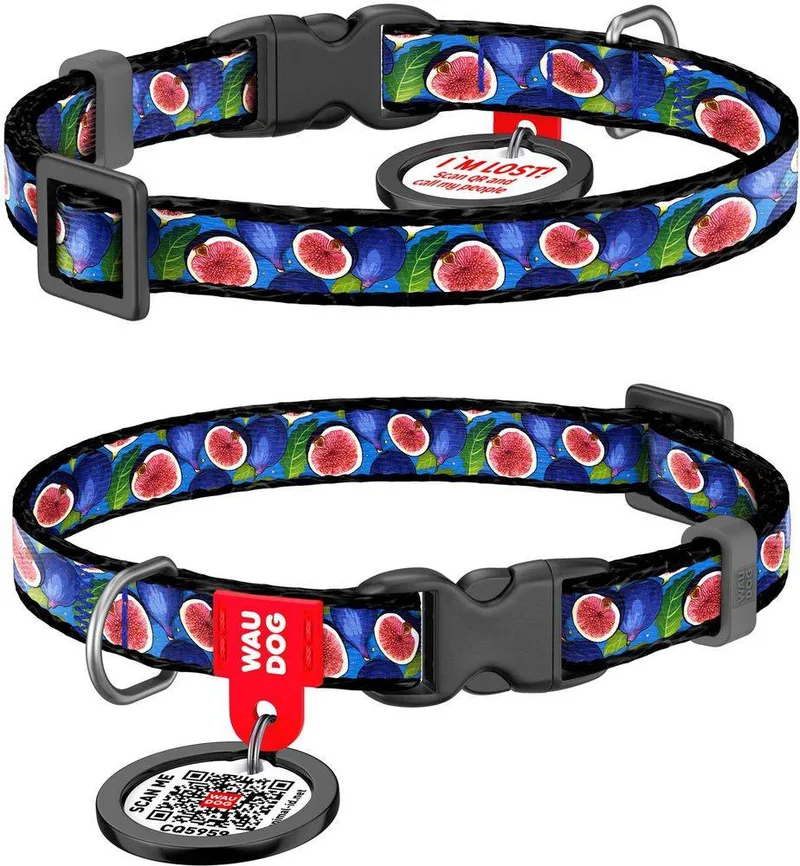 ΠΕΡΙΛΑΙΜΙΟ WAUDOG FIG PLASTIC FASTEX L (25MM / 33-49CM)