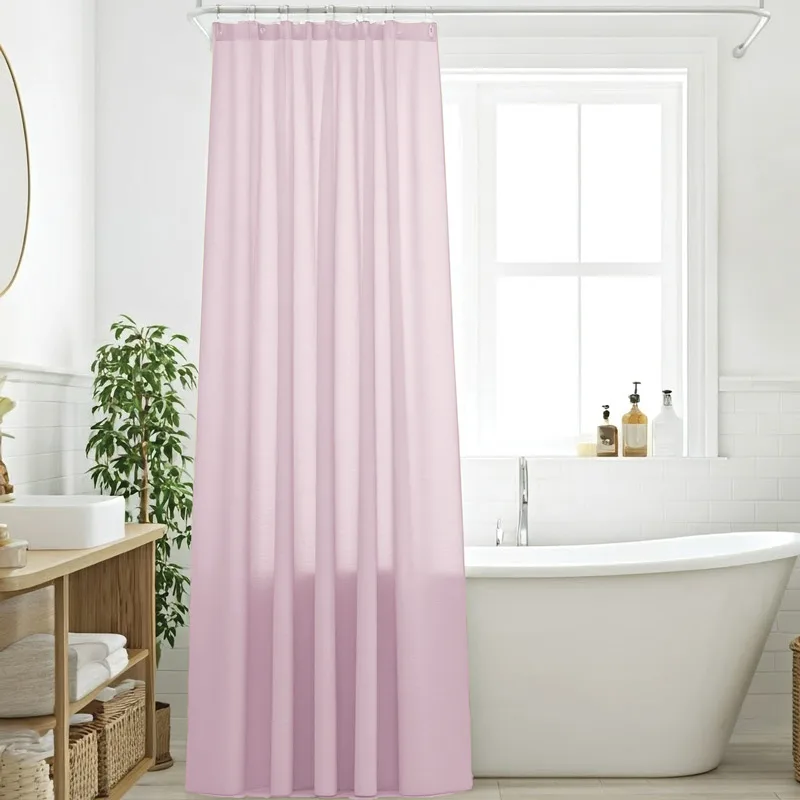 Κουρτίνα Μπάνιου 200x180 Με Κρίκους Das Home 0806 Nude 200x180