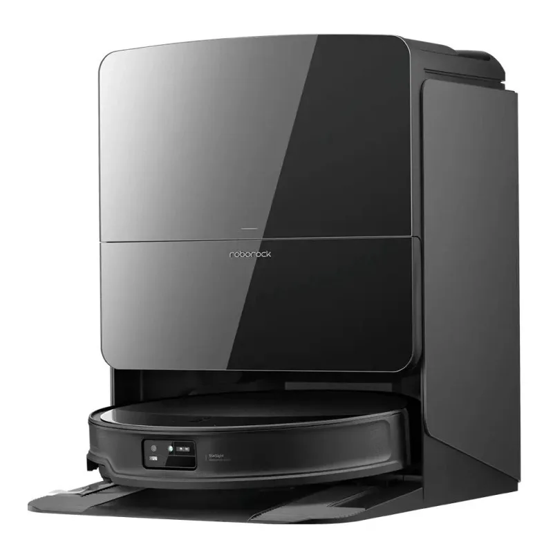 Ρομπότ σκούπα με AI Roborock Saros 10R, 65W, 20000 Pa, 270 ml, SMART, Στεγνό και υγρό καθάρισμα, LiDAR, StarSight 2.0, 180 λεπτά αυτονομία, Μαύρο