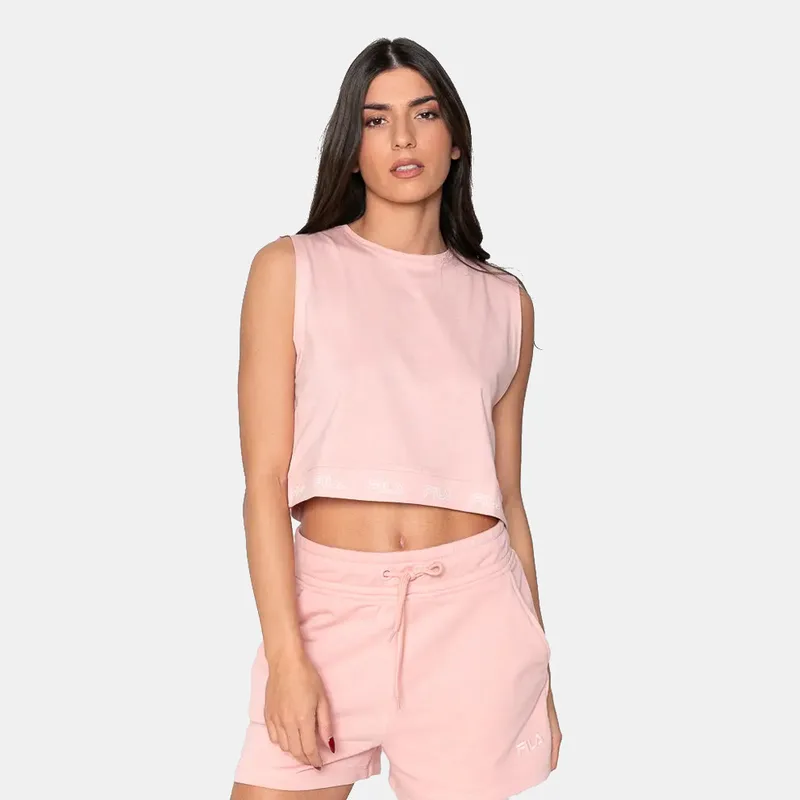 Fila Gladys Γυναικείο Cropped Αμάνικο T-Shirt (9000135304_15257)