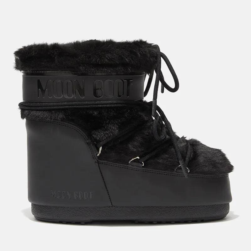 Moon Boot Icon Low Faux Fur Γυναικεία Μποτάκια (9000246676_1469)