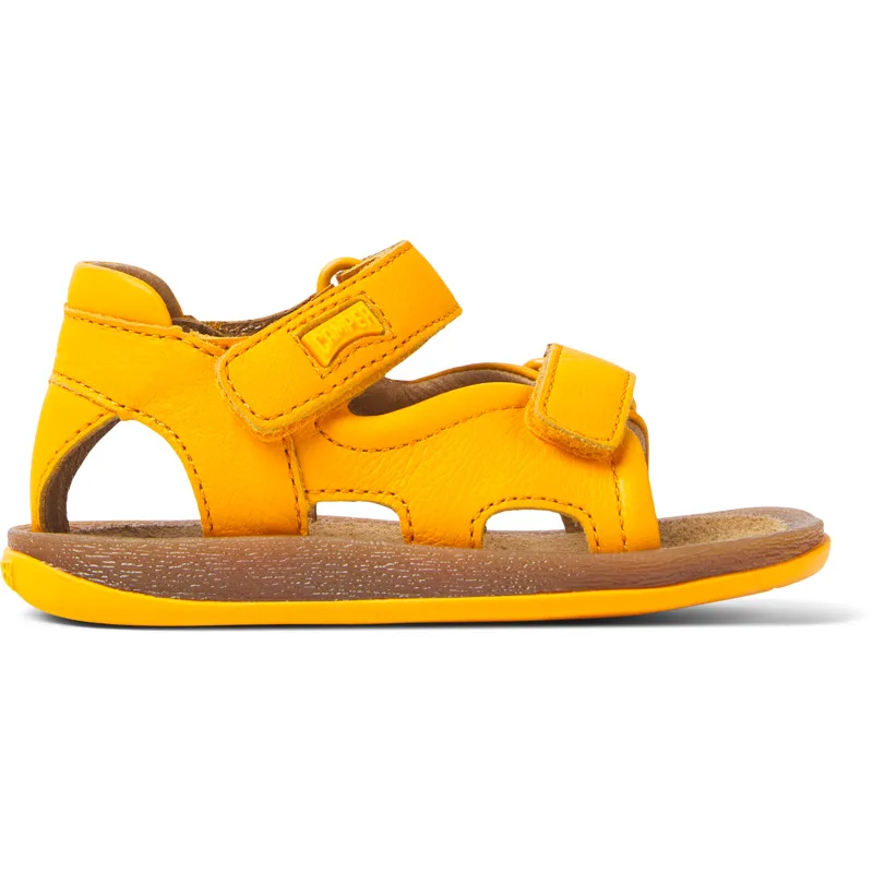 CAMPER Bicho - Πέδιλα Για Firstwalkers - Πορτοκαλί, Μέγεθος 26, Smooth leather
