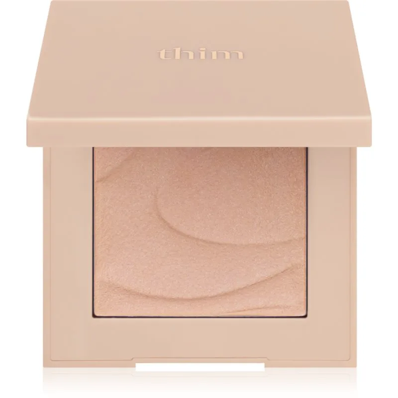 thim Infusion Blush πουδρέ ρουζ για λαμπρή επιδερμίδα απόχρωση 01 Oat 4.5 γρ