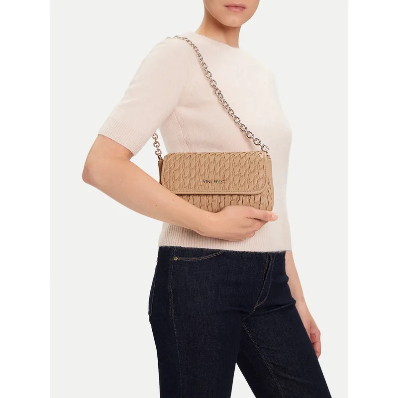 Τσάντα Nine West CEO-DAKOTA-I-LDA8006 Μπεζ