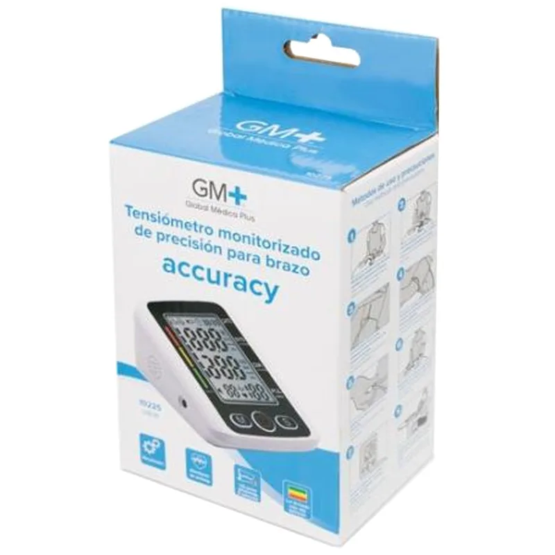 GM+ Accuracy Digital Blood Pressure Monitor Ψηφιακό Πιεσόμετρο Βραχίονα Υψηλής Ακρίβειας 1 Τεμάχιο