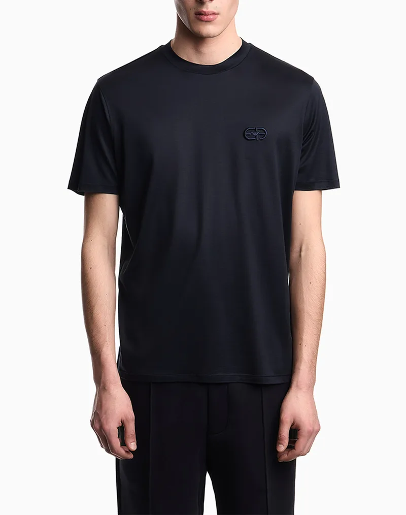 ARMANI T-SHIRT EM004585AF10017-UB118 NavyBlue