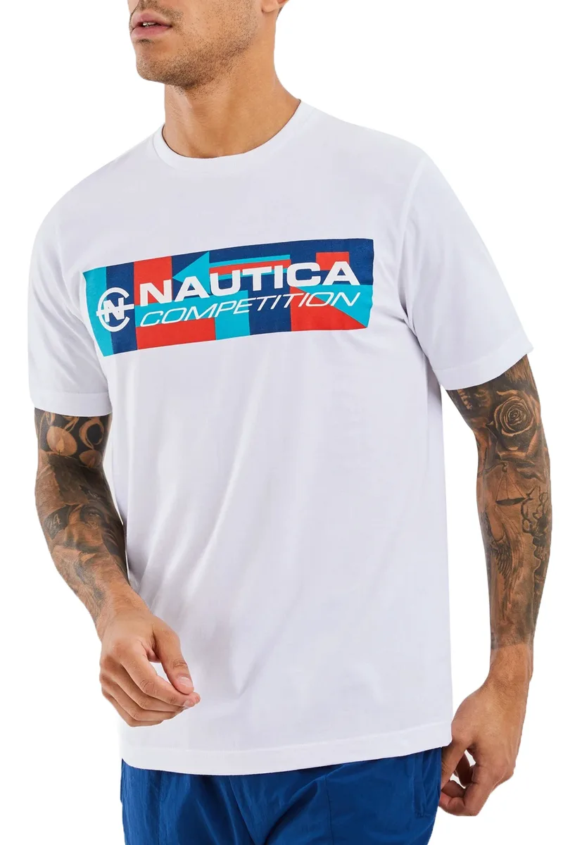 Μπλούζα Κοντομάνικη Nautica Luff 3NCN7D00303-908 Ανδρικό