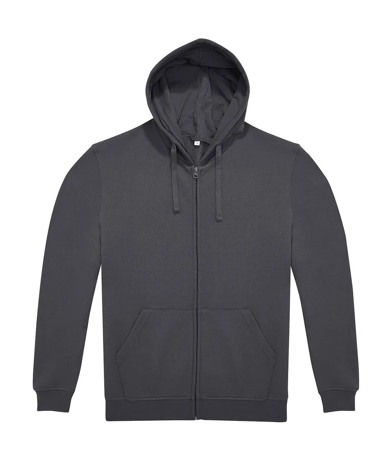 Unisex Hoodie Φούτερ με Φερμουάρ ID.224 B & C 23442128 Dark Grey