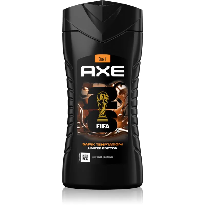 Axe Dark Temptation τζελ για ντους Για πρόσωπο, σώμα και μαλλιά 250 ml
