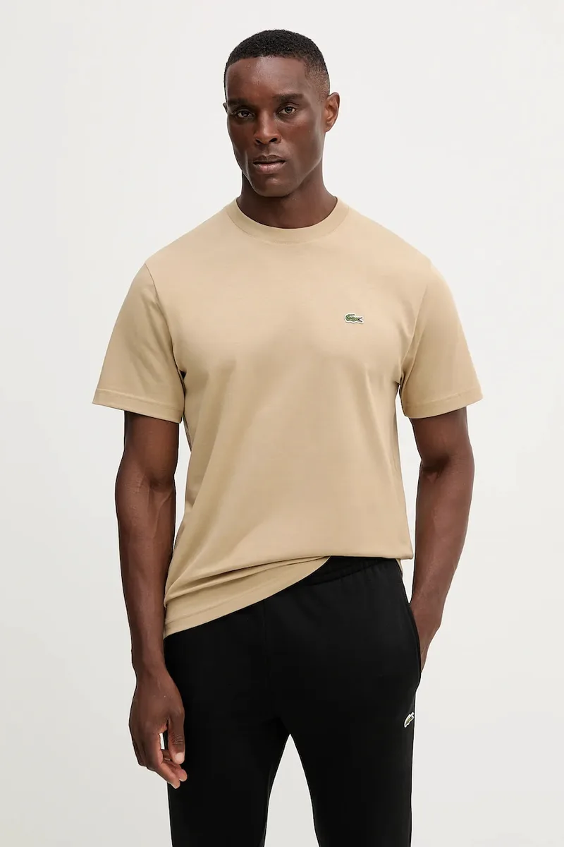 Lacoste Βασικό μπλουζάκι Ανδρικό βαμβακερό