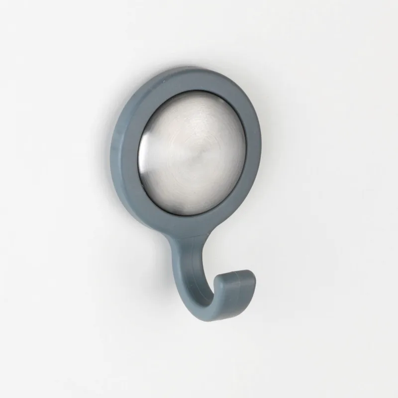Κρεμαστράκια Αυτοκόλλητα (Σετ 2τμχ) Wenko Osilo Grey 23726100