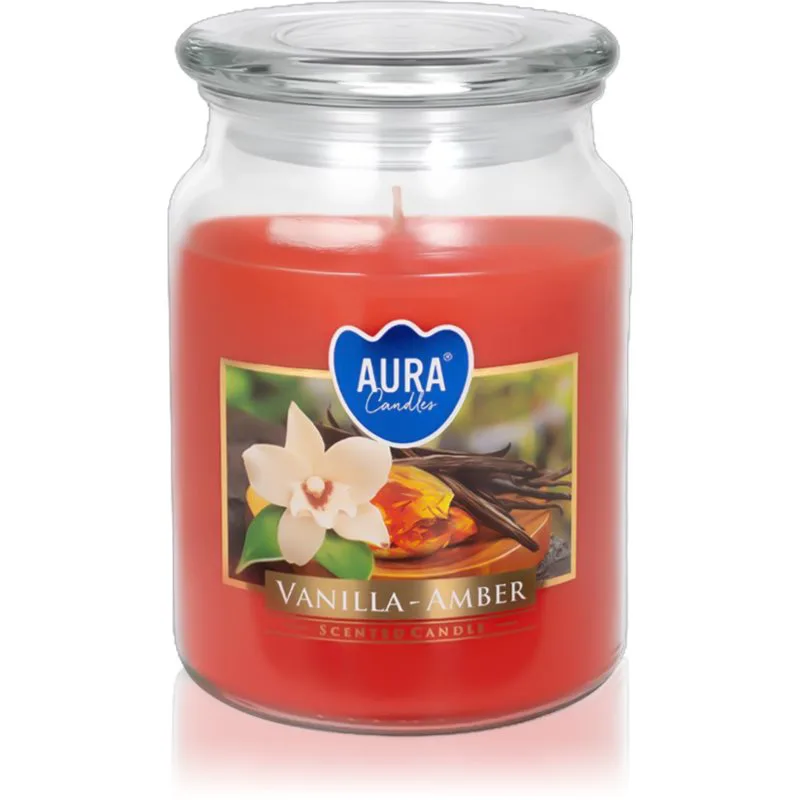 BISPOL Vanilla & Amber αρωματικό κερί 500 ml
