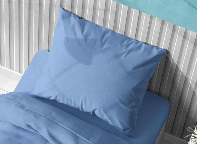 Μαξιλαροθήκη Dimcol Solid 498 Sky Blue 50x70
