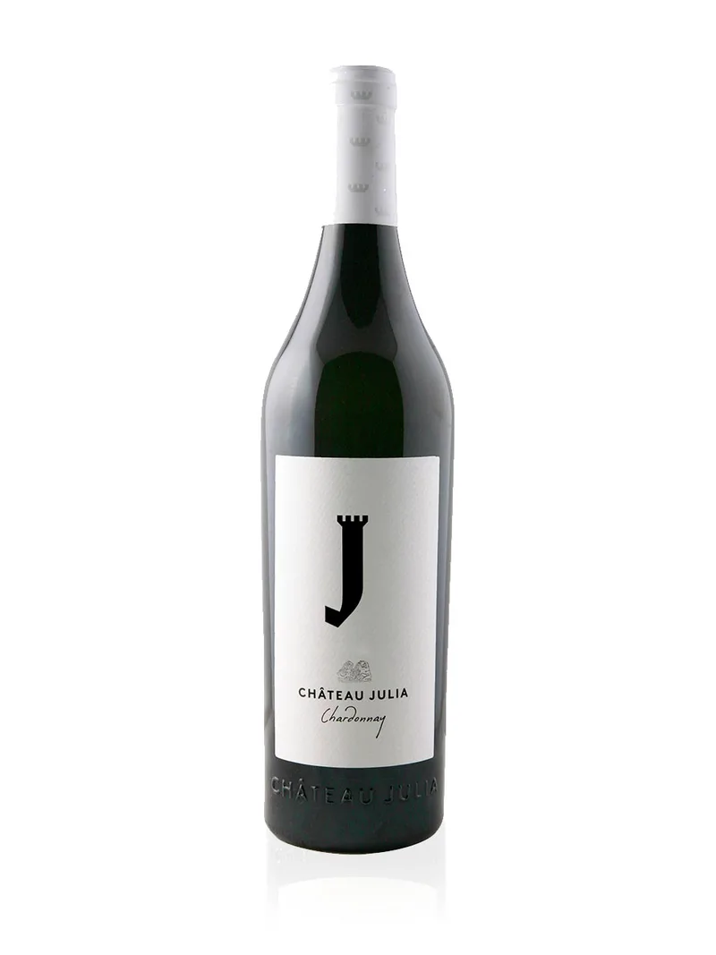 «Chateau Julia» Chardonnay Τοπικός λευκός οίνος Δράμας "Κτήμα Κ. Λαζαρίδη" 750ml>