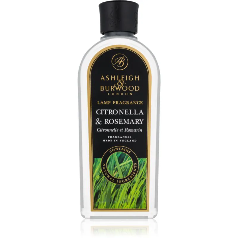 Ashleigh & Burwood London Lamp Fragrance Citronella & Rosemary ανταλλακτικό καταλυτικού λαμπτήρα 500 ml