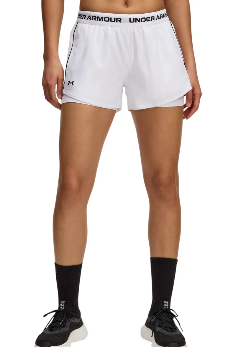 Σορτς Under Armour Tech Play Up 2in1 1389895-100 Γυναικείο