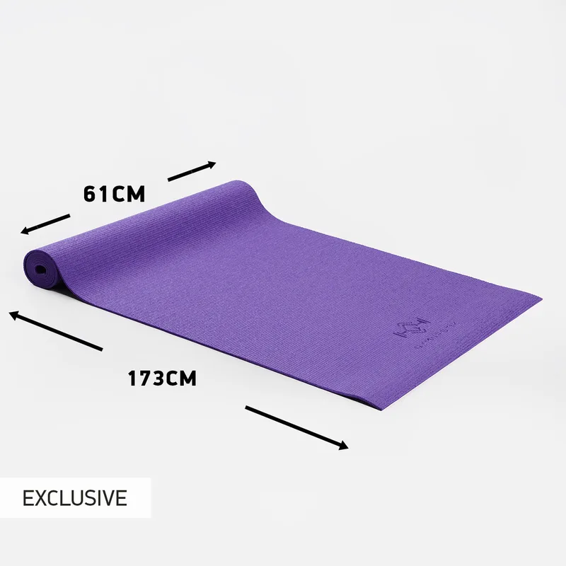 GYMNASTIK PVC Στρώμα Yoga 173 x 61 x 0,4 cm (9000091587_3149)