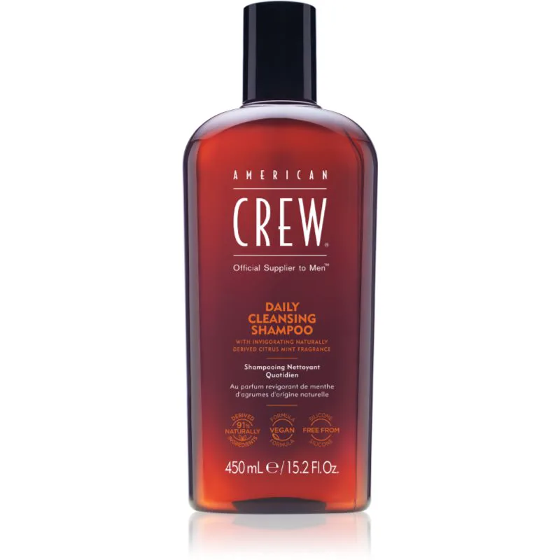 American Crew Daily Cleansing Shampoo σαμπουάν για άντρες 450 ml