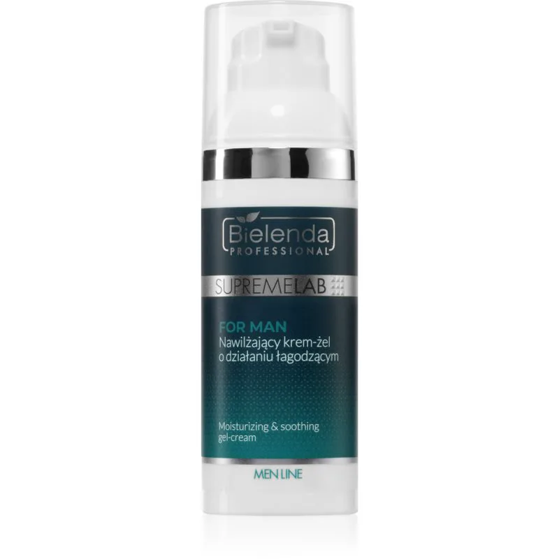 Bielenda Professional Supremelab Men Line βαθιά ενυδατικό κρεμώδη τζελ 50 ml