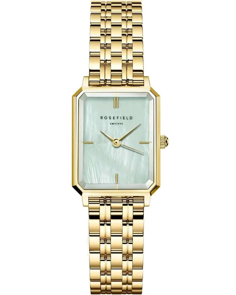 ROSEFIELD The Octagon XS - OGGSG-O71 Χρυσό case with Stainless Steel Bracelet
