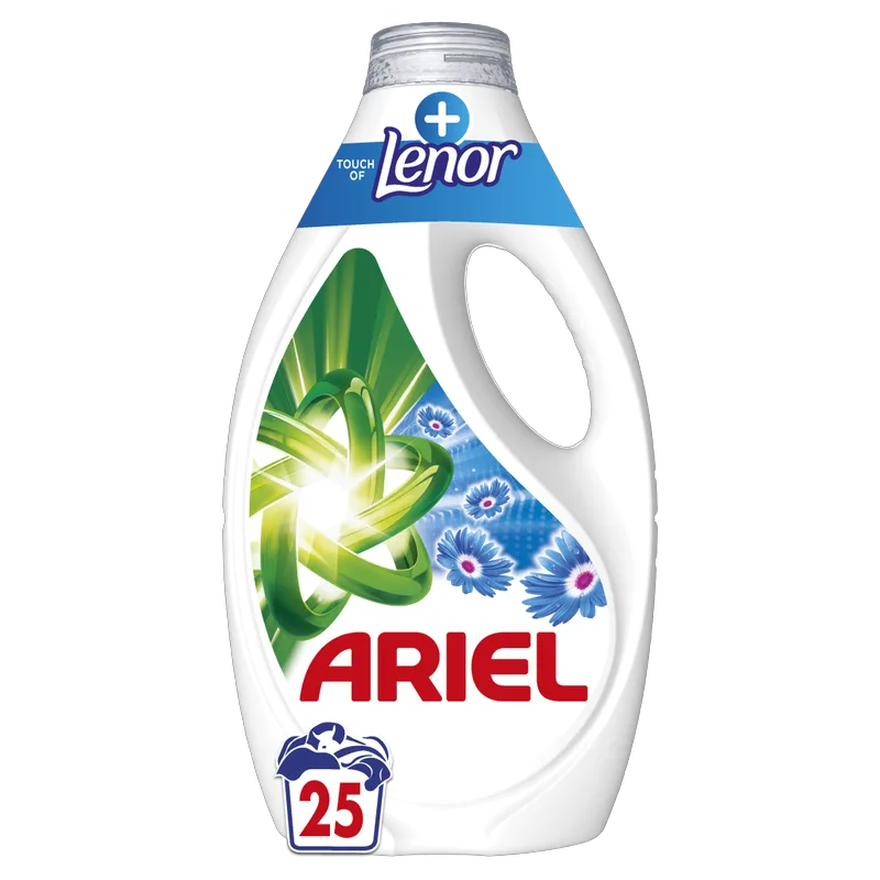 Ariel Υγρό Πλυντηρίου Ρούχων Touch Of Lenor 25μεζ.