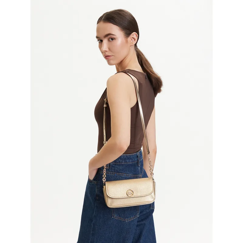 Τσάντα MICHAEL Michael Kors Nolita 32S6GY5C5M Χρυσό