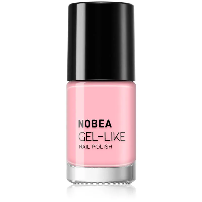 NOBEA Day-to-Day Gel-like Nail Polish βερνίκι νυχιών για τζελ αποτέλεσμα απόχρωση Salmon nude #N62 6 ml