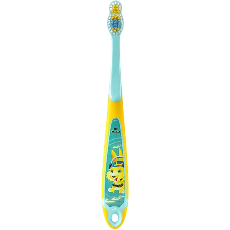 Jordan Step by Step 6-9 Years Soft Toothbrush Μαλακή Παιδική Οδοντόβουρτσα Κατάλληλη από 6 Έως 9 Ετών για Βαθύ Καθαρισμό με Καπάκι 1 Τεμάχιο - Fox