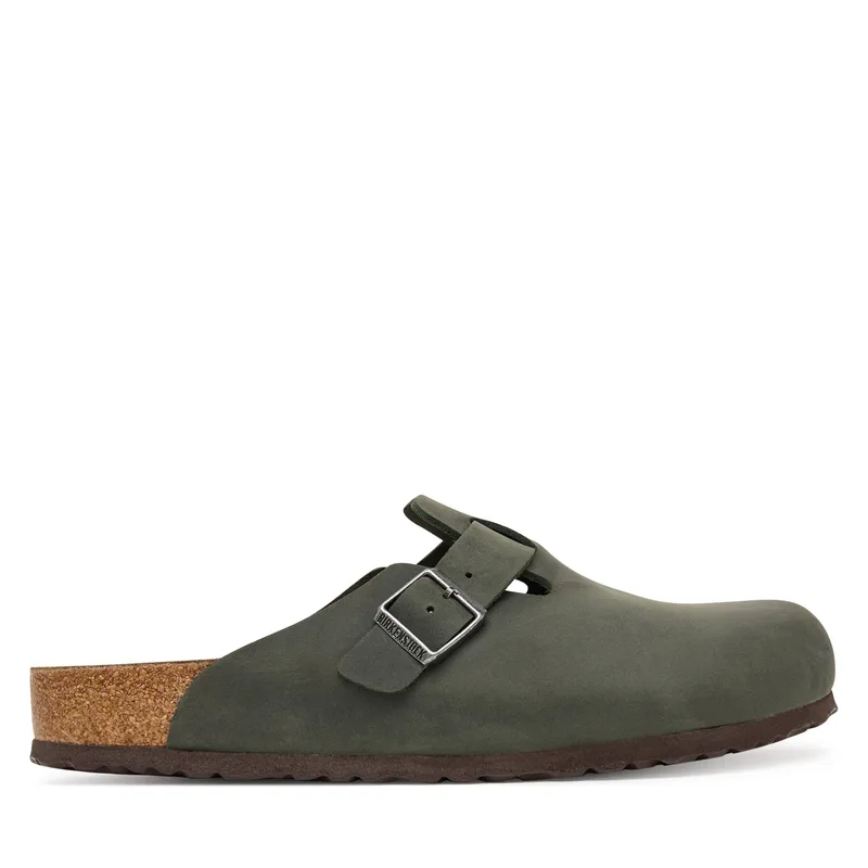 Παντόφλες Birkenstock Boston 1032724 Σκούρο πράσινο