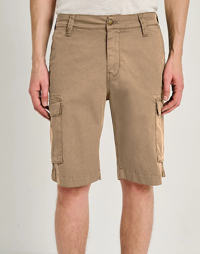 STAFF New Jerry Man Short Pant 98%REGENAGRI CO 2%EA 5-817.081.9.055-Ν0070 Biege