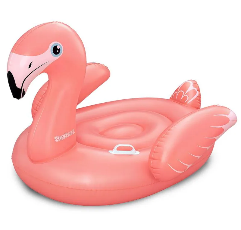 Φουσκωτό Θαλάσσης Flamingo Με Χειρολαβές 107x138εκ. Bestway 42-3304 - Bestway - 42-3304