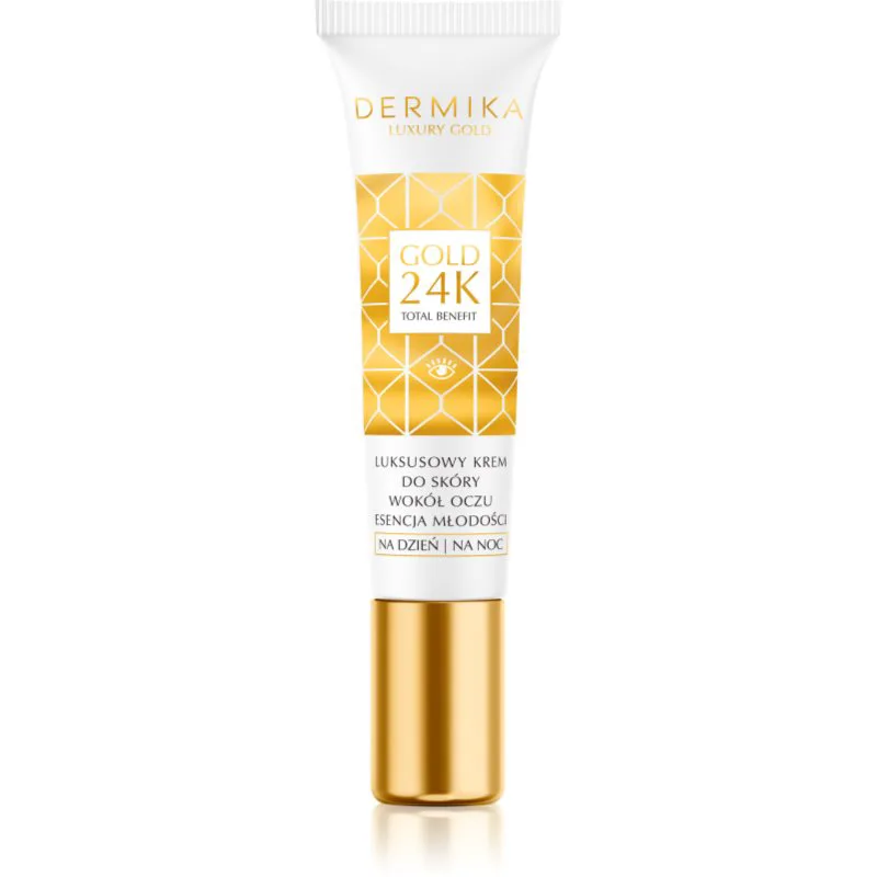 Dermika Luxury Χρυσό ανανεωτική κρέμα Γύρω από τα μάτια 15 ml