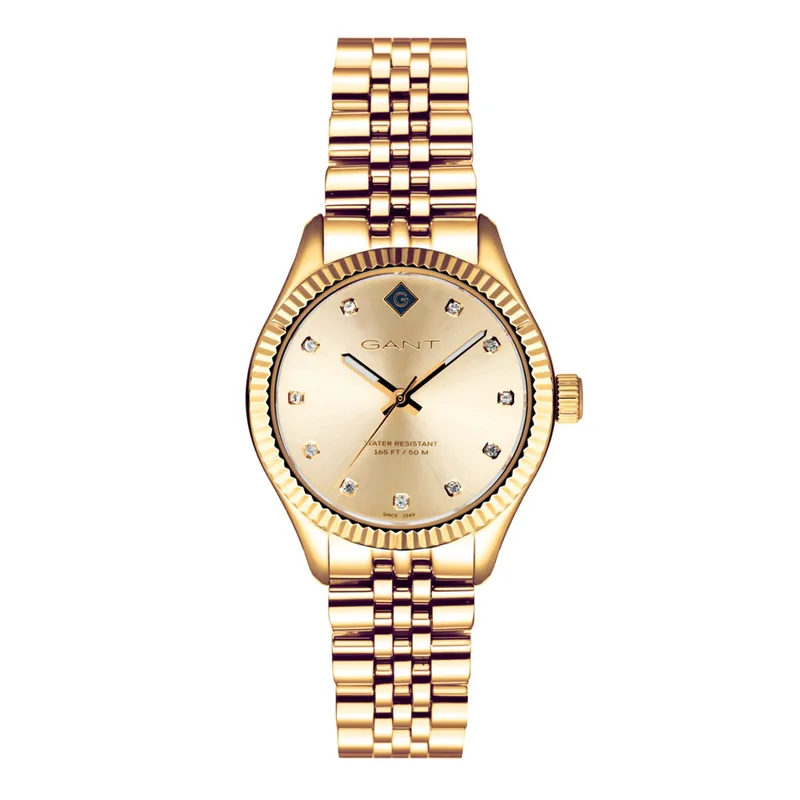 GANT Sussex Stones Χρυσό Stainless Steel Bracelet G136026